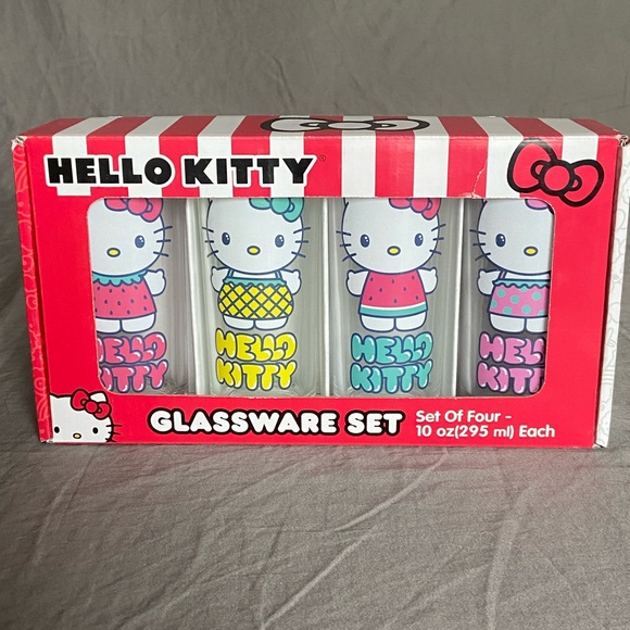 Hello Kitty Glassware Set - Picture 1 of 3